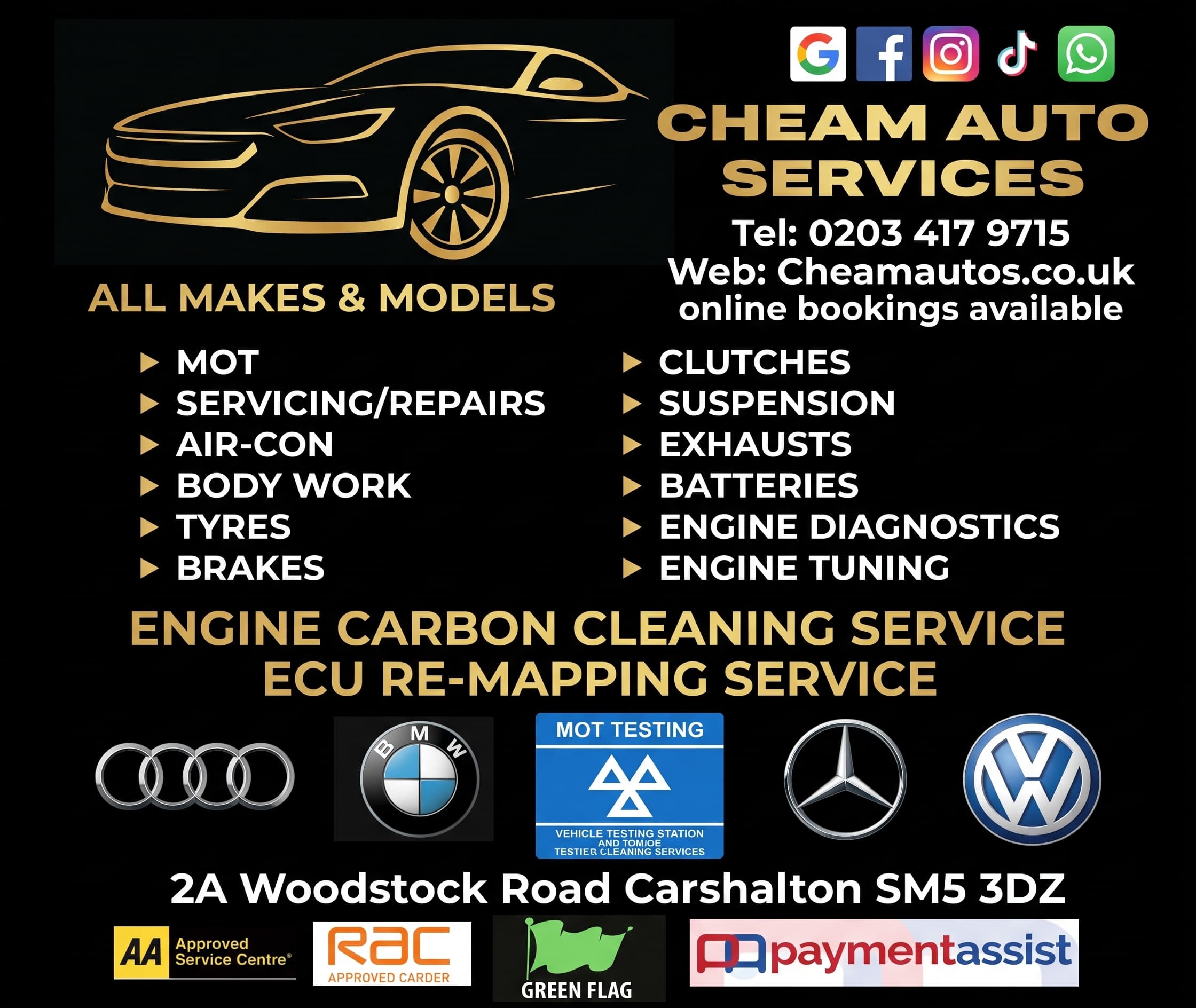 CHEAM AUTO SERVICES & ECU REMAPPING 